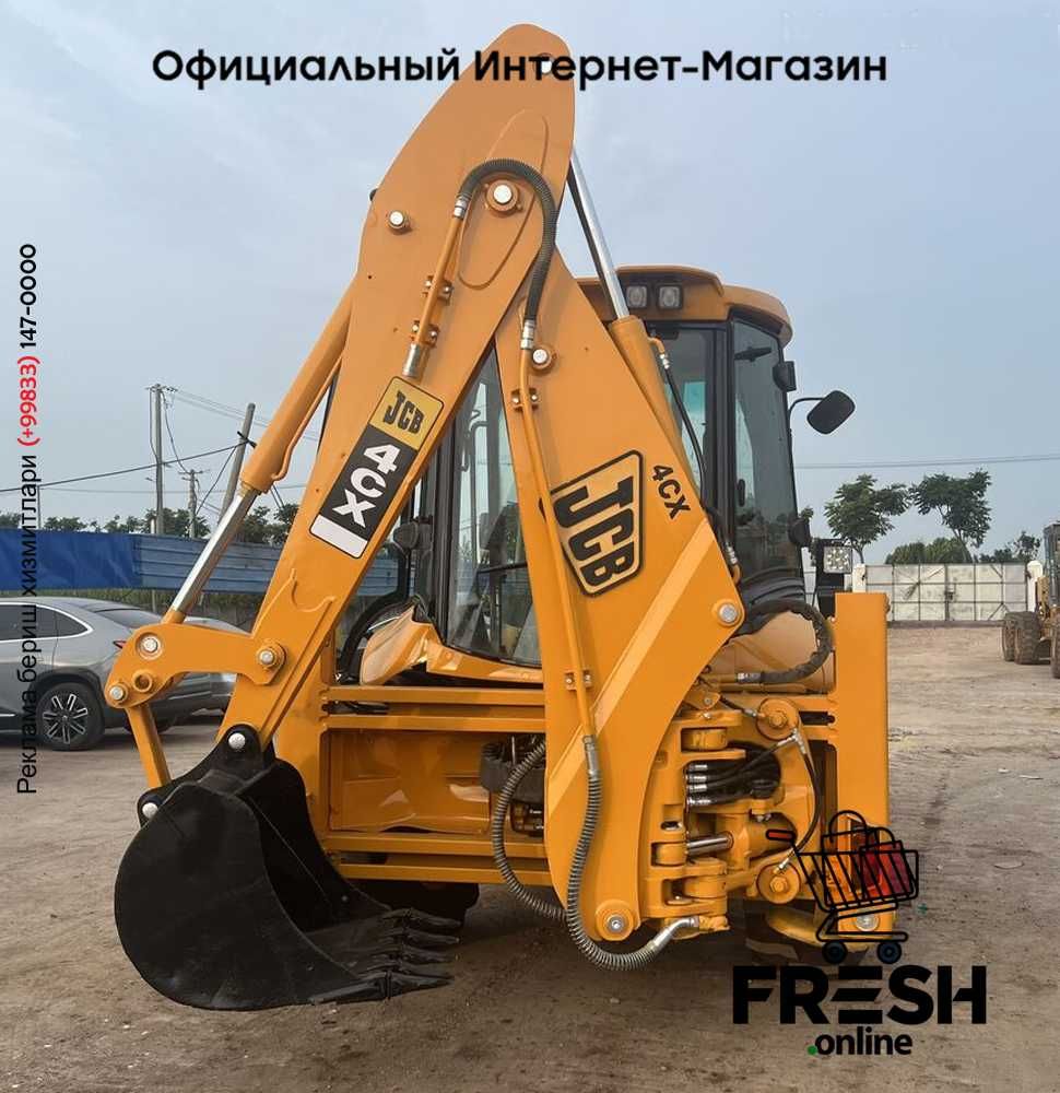 Экскаватор-погрузчик JCB 4CX (Китай)