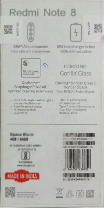 Redmi Note 8 sotiladi !!