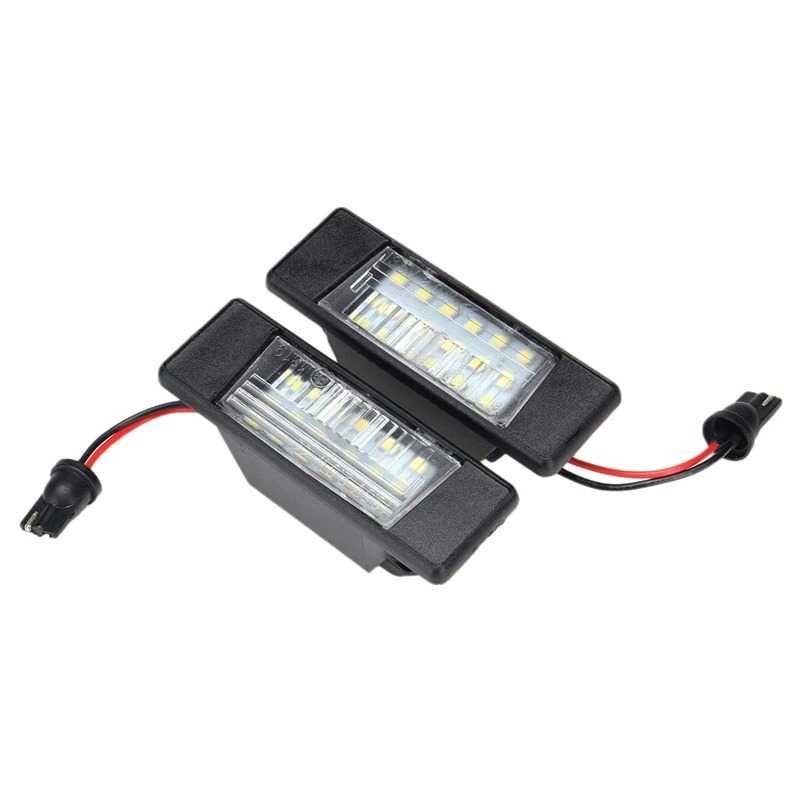 Set Lampi led numar dedicate Nissan Qashqai X-Trail Juke Primera