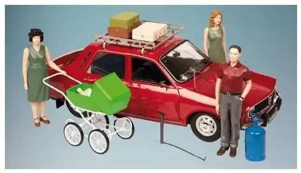 Colectie completa macheta Dacia 1300 1:8 Eaglemoss NEMONTATA SIGILATA!