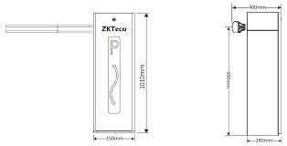 Шлагбаум ZKTeco CMP200