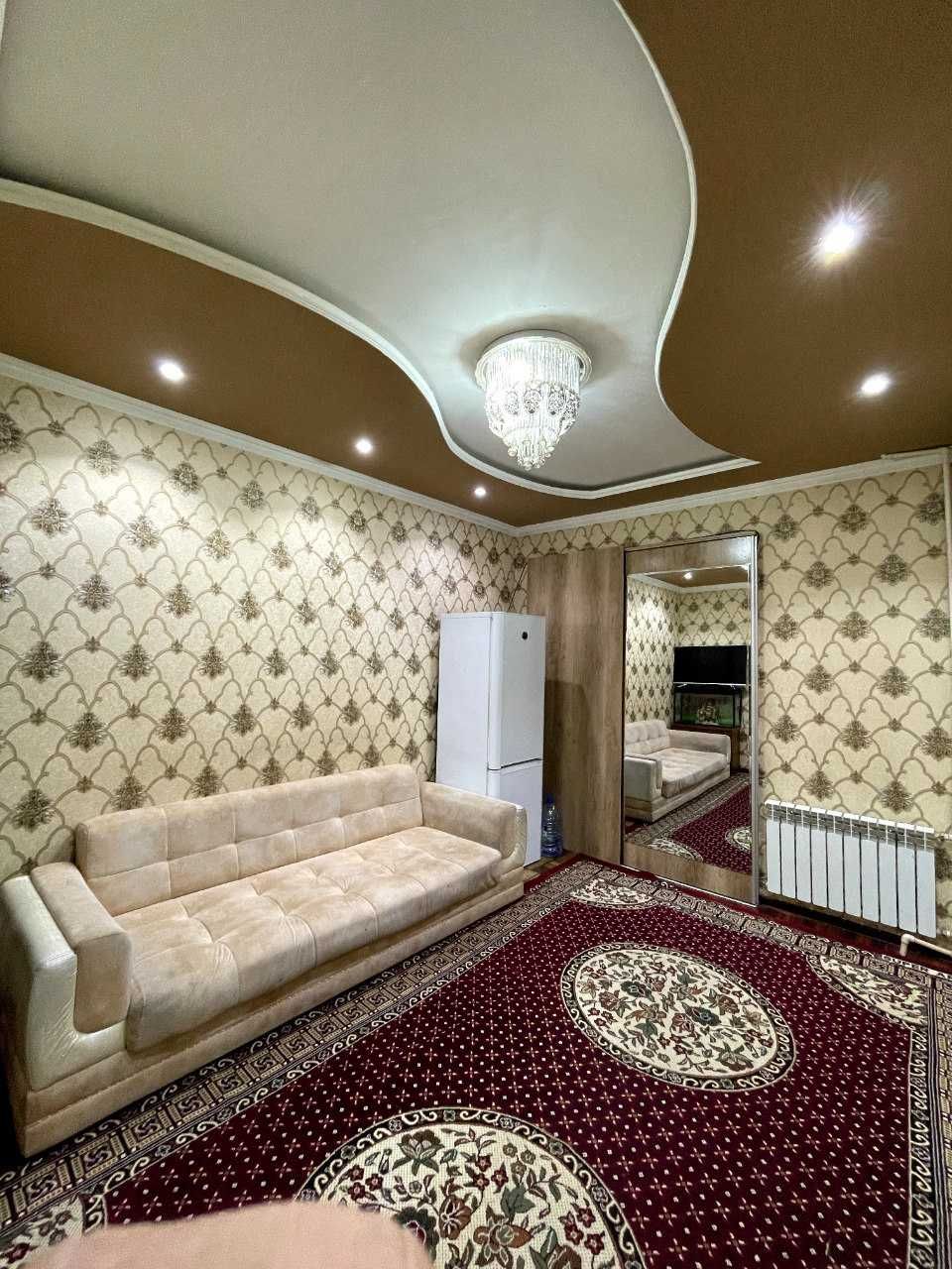 Чиланзар 7 кв-л. Панельный дом. 2в3\1\4. Евро, мебель, техника. TR