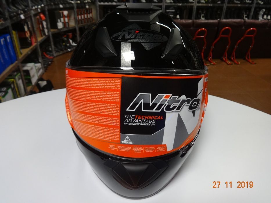 Nitro 3100 каска размер s m l xl мото пистова каска шлем мотор нова