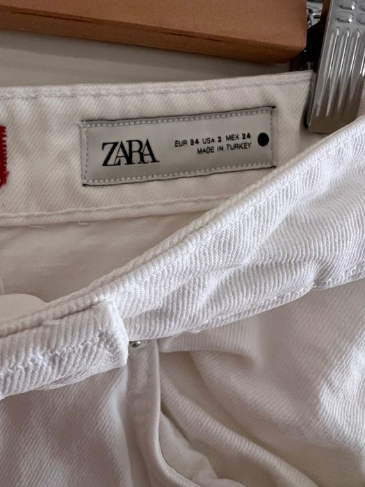 Бял панталон Zara
