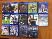 PS 4 de 1 tb cu 14 jocuri și 2 manete