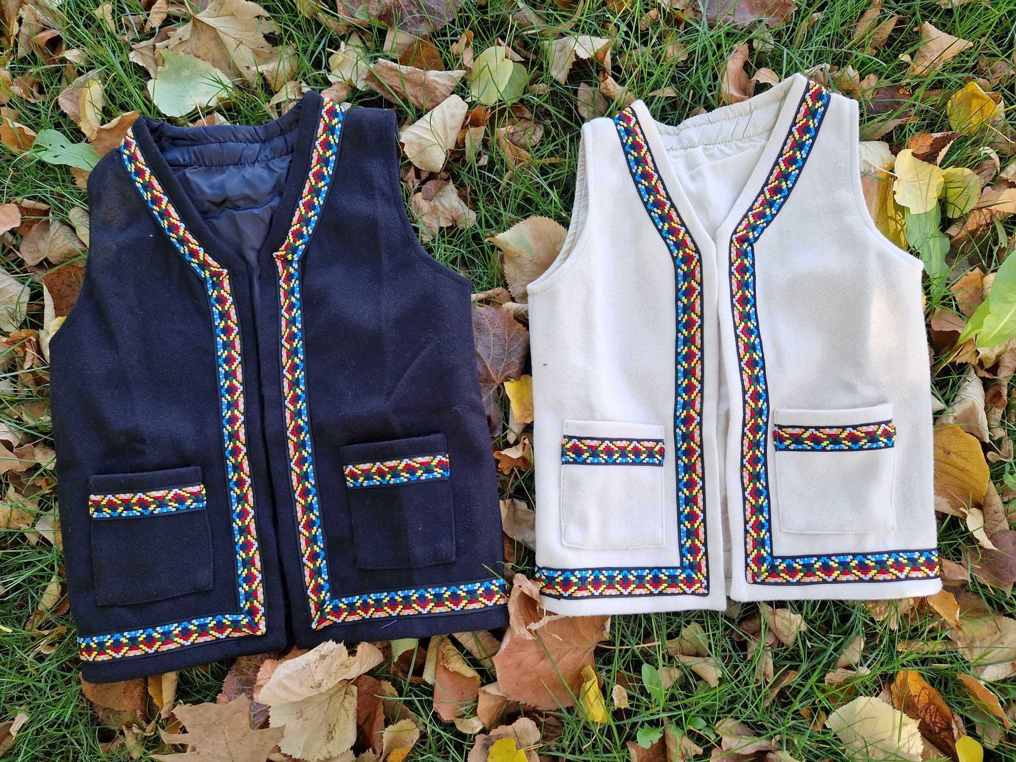 COPII Costum National- Popular ie camasa  vesta bundita Traditional