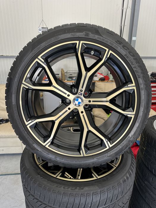 jante bmw x5 x6 g05 g06 5x112 m packet anvelope 275 40 21 cu 315 35 21