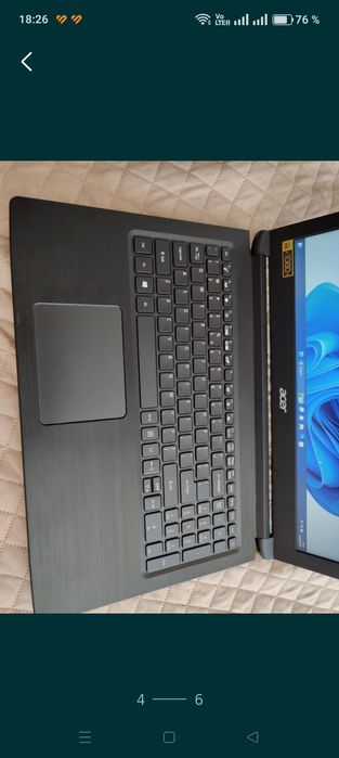 Laptop Gaming /Acer Aspire / AMD Ryzen 5 / RAM 12 GB / ssd 120 GB  /