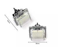 Set 2 lampi LED numar dedicate 6000k 2*18SMD Mercedes W204 W205 ETC