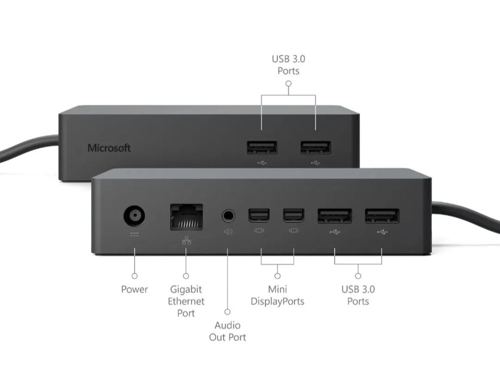зарядка и док станция для microsoft surface