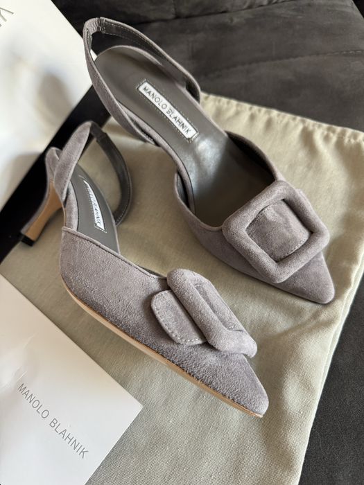 Pantofi Manolo Blahnik - marime 36,37/disponibil/premium full box