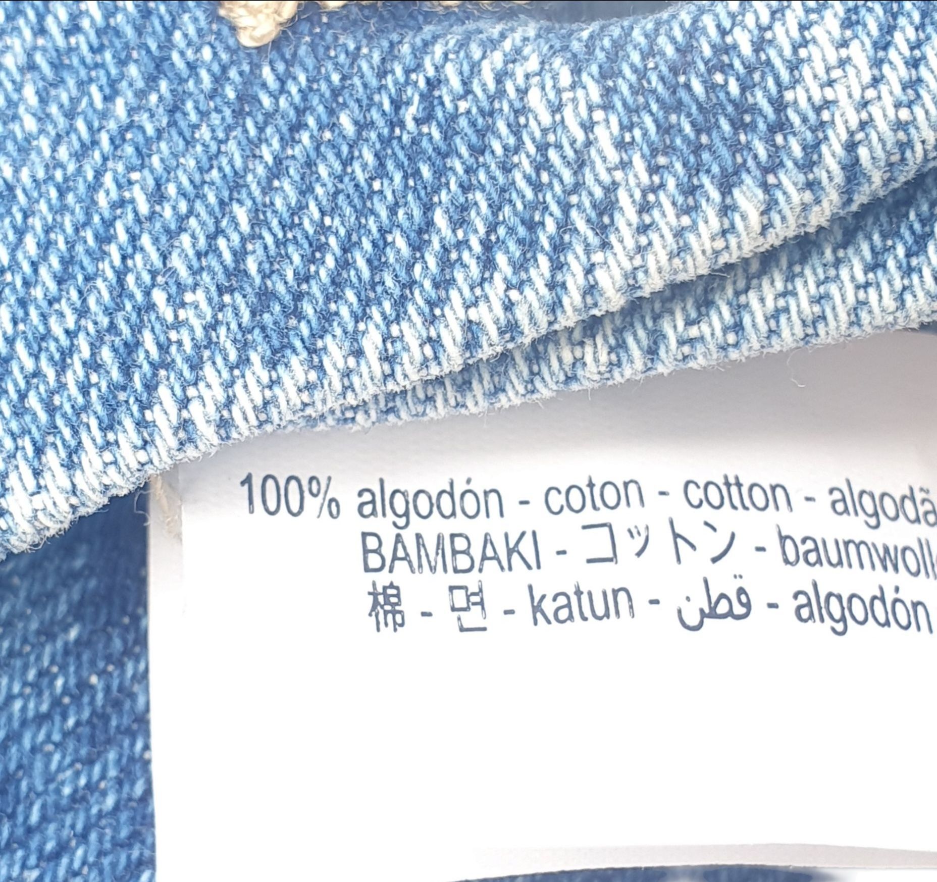 Geaca blugi 6-7 ani Zara, noua cu etichetă, 116-122, 100% bumbac, fete