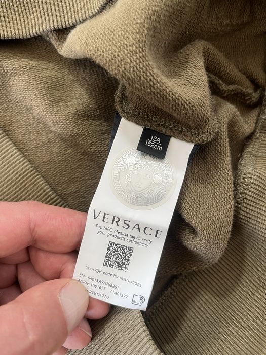 Versace оригинален дамски суитчър XS-S