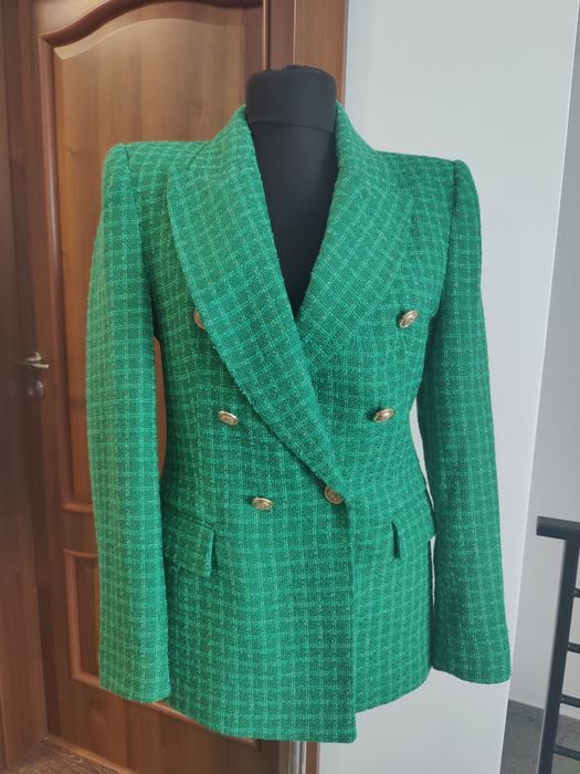 Sacou Zara verde superb mărime S