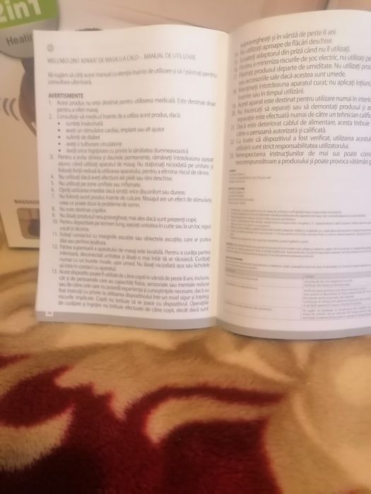 Aparat de masaj și încălzit Apentru picioare