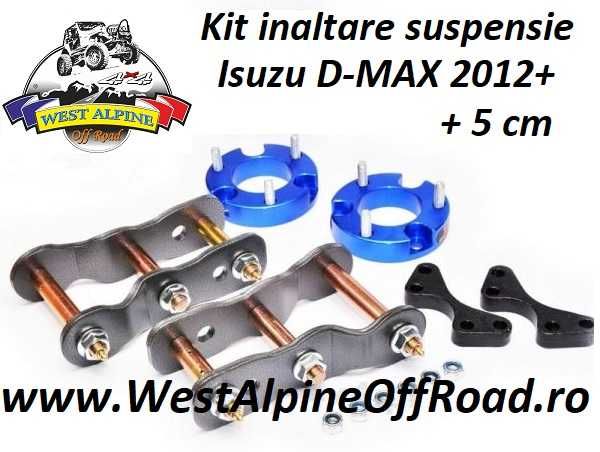 Kit inaltare suspensie Isuzu D-Max (din 2012) Inaltare + 5 cm