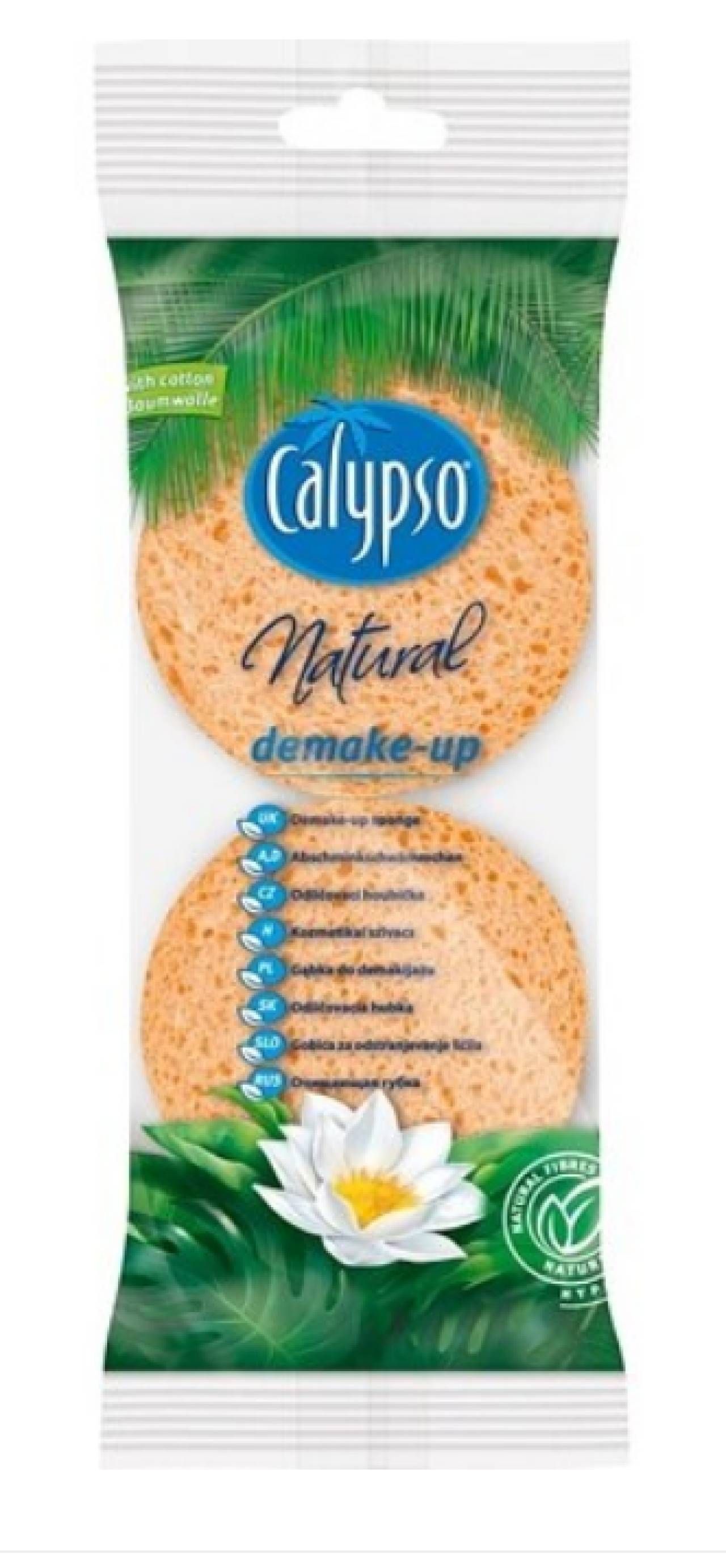 Burete demachiant Calypso Natural, 2 buc