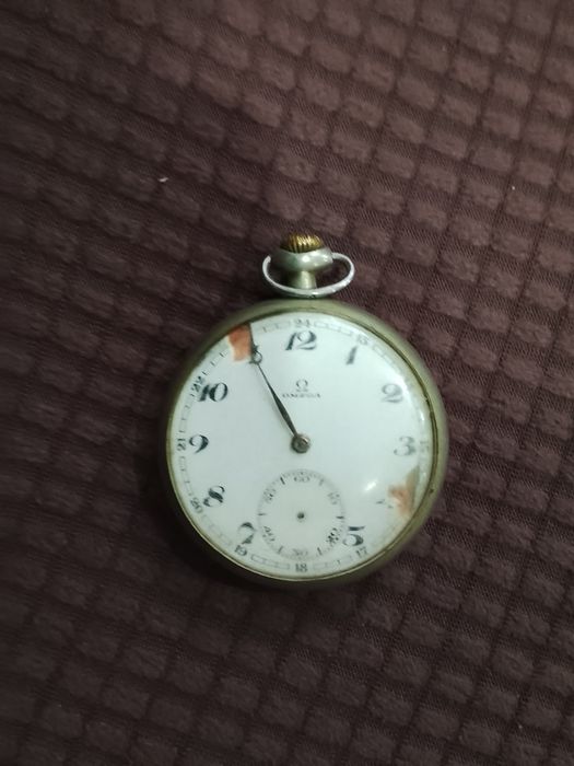 Часы старинные карманные Швейцария не рабочие