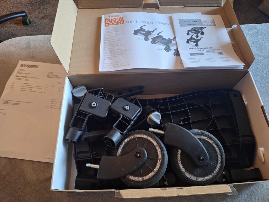 Lascal BuggyBoard maxi - Бугиборд за деца на възраст от 2 до 5г.