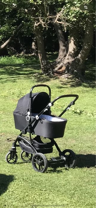 Коляска Skillmax 2в1 черный