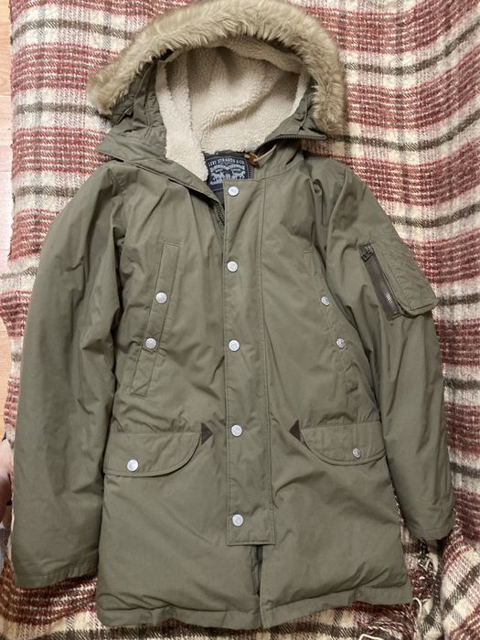Куртка парка зимняя Levi Strauss Levis