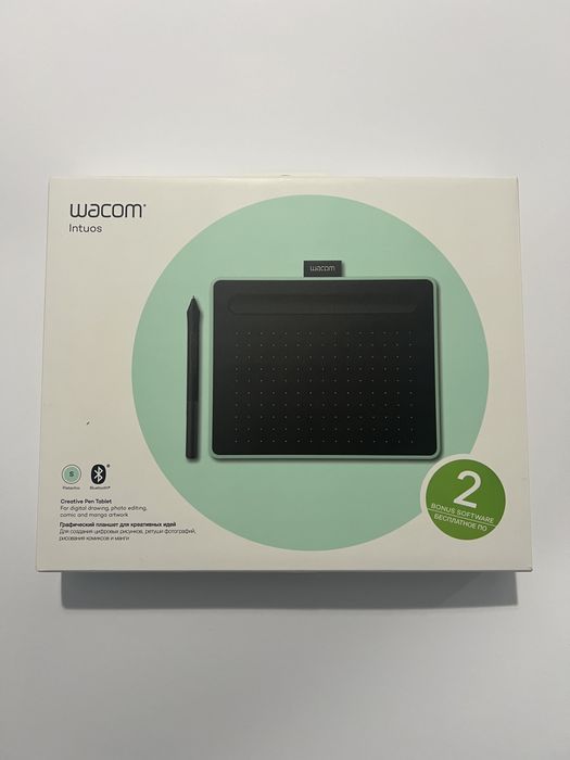 Графичен таблет Wacom Intuos S Bluetooth, зелен