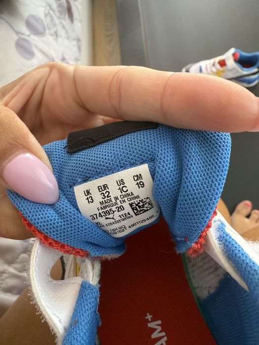 Детски  оригинални маратонки Puma номер 32 - 19 см