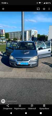 Продавам Opel Corsa C бензин/газ.КАПАРИРАНА