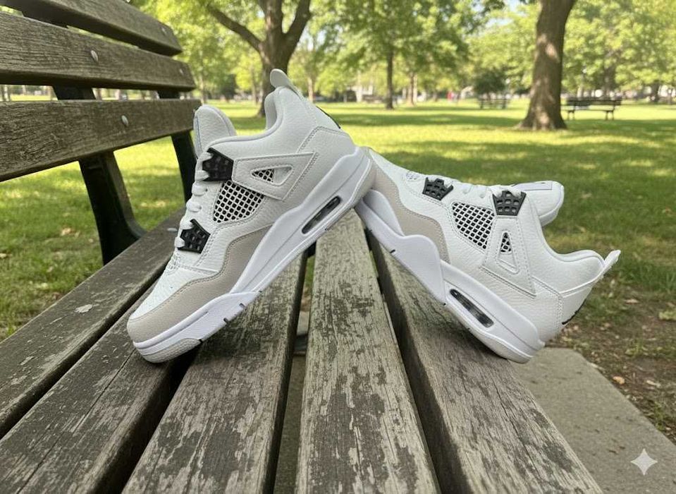 Adidasi Jordan 4 Retro Military Black - Adidasi Unisex