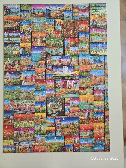 Рядък пъзел Unicef 1000 части