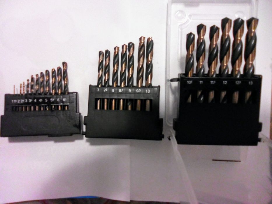 Set 25 burghie cobalt 8% de la 1mm până la 13mm pt. inox