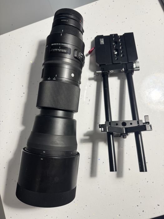 Sigma 150-600 - Canon EF + Tilta + adaptor Canon EF-RF