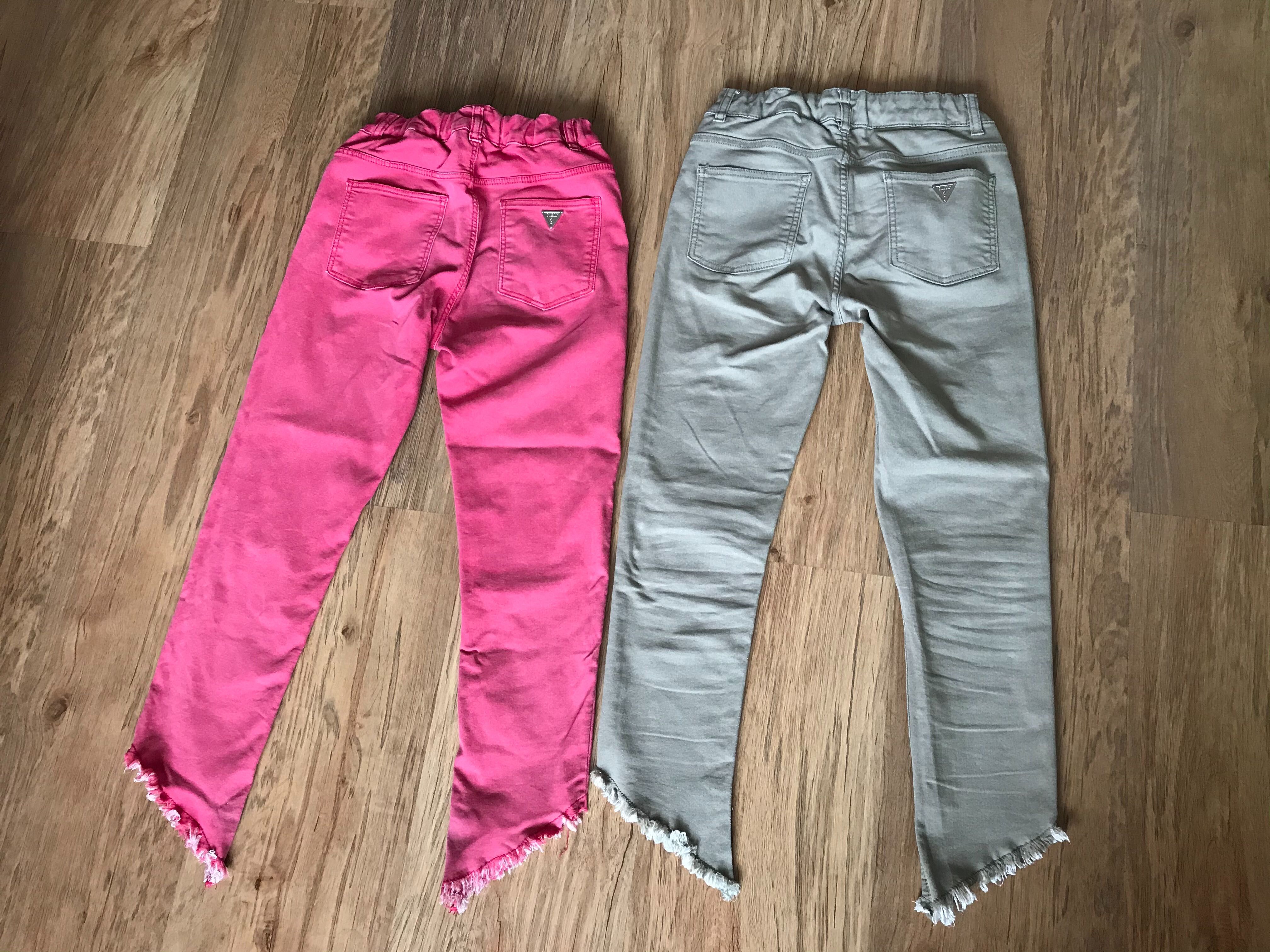 Jeans Guess , pantaloni H&M 8-10ani