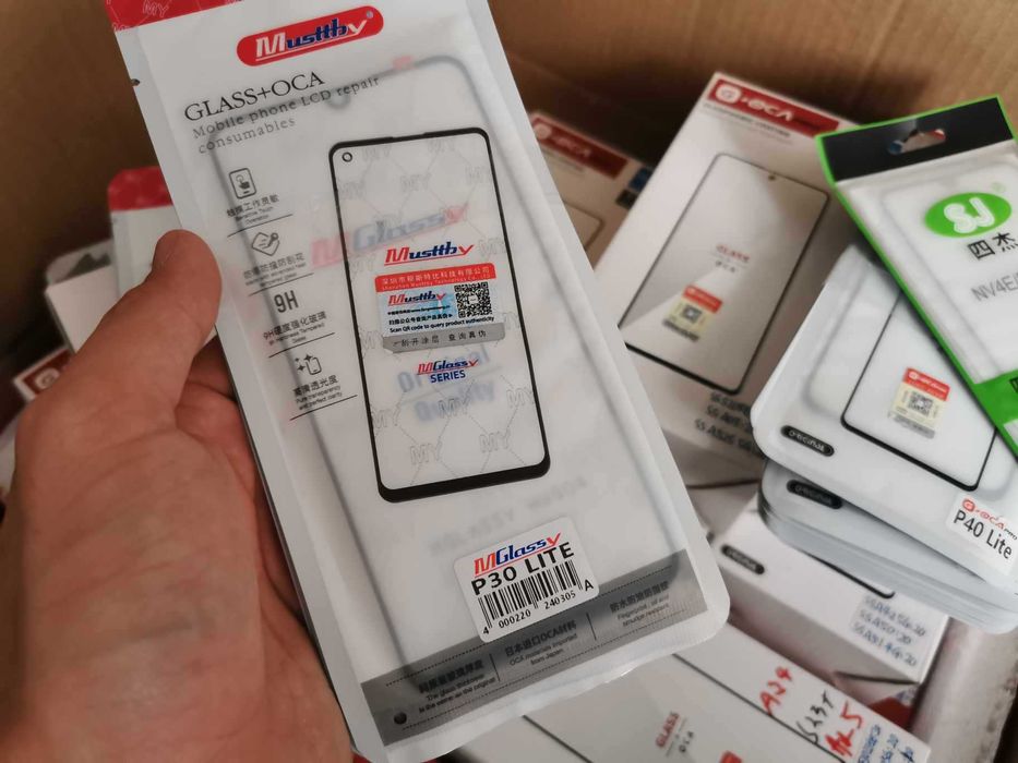 Sticla ecran spart + adeziv Samsung iphone Oppo Huawei Pixel ipad