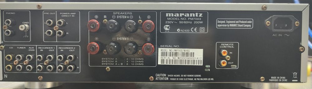 Marantz PM 7003 ,telecomanda originală,ca nou