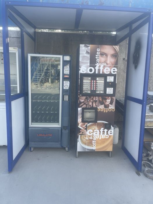 Продавам вендинг машина и кафемашина