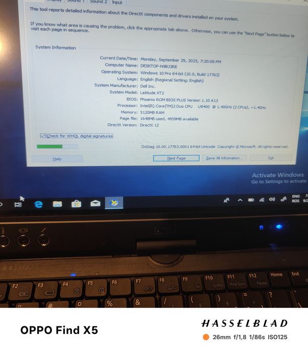 Dell XT2 display rotativ ideal tester auto