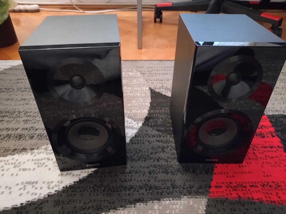 Amplificator audio tip stație cu Bluetooth, AK-45 +2 Boxe Philips.