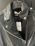 Geaca de piele noua Mango XS