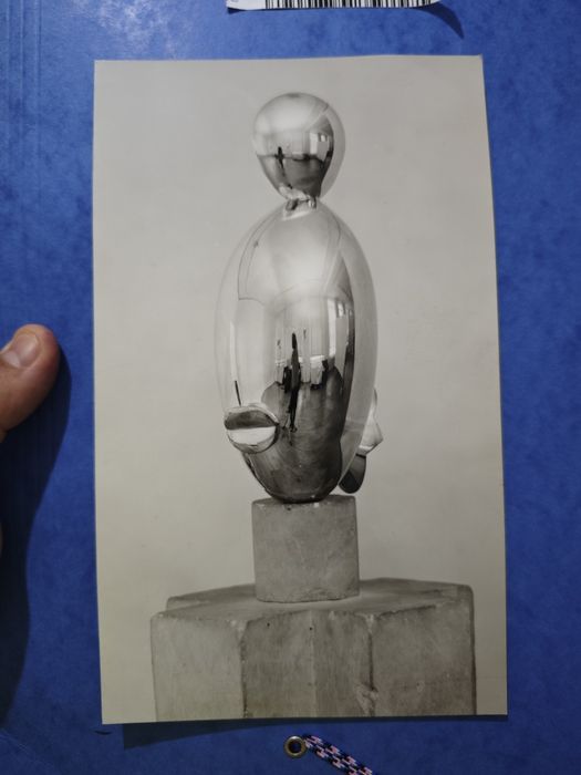 Poza autentică Constantin Brancusi  expo 1926