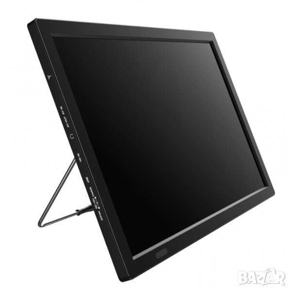 Телевизор, с цифров тунер, 15,6" за автомобил, с вградена батерия