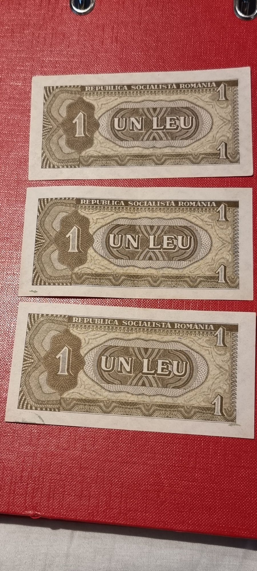 Bancnota 1 leu 1966 xf