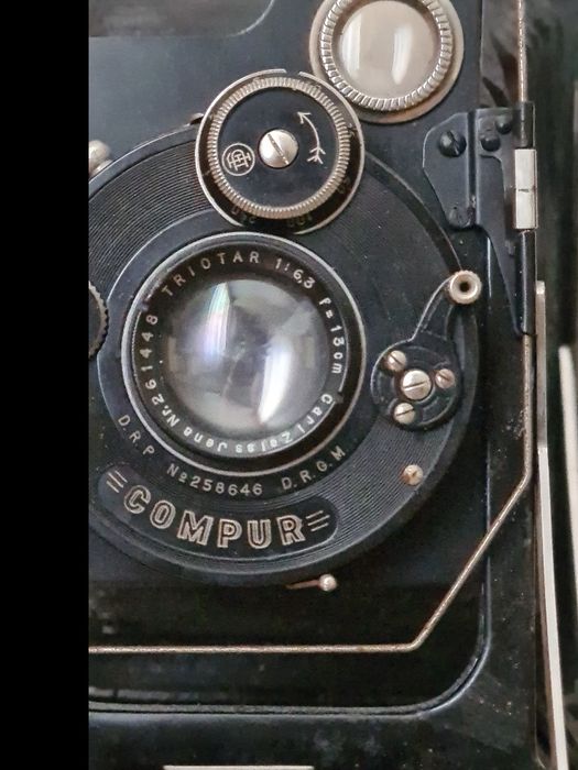 Aparat foto vintage cu burduf Kamera Werkstatten