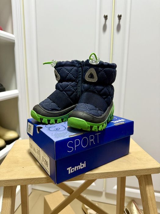 Мягкие Зимние сапожки 20/21 размера