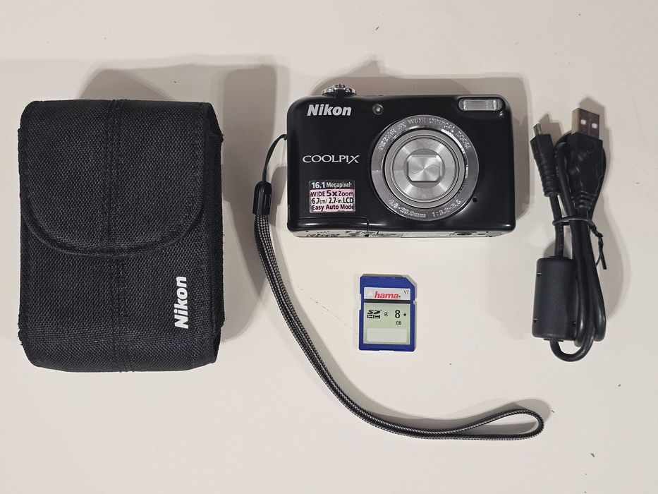 Aparat foto digital compact Nikon Coolpix L27 Y2K 16MP 5xZoom