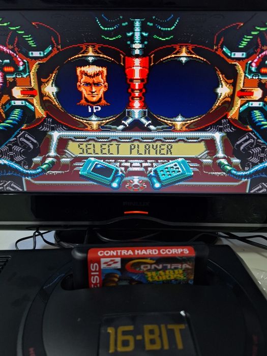 Contra Hard Corps caseta discheta clasica Sega Mega Drive Genesis