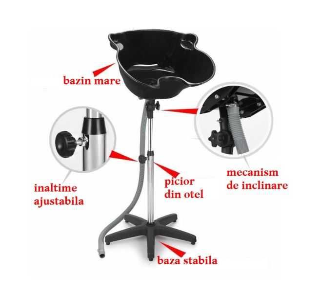 Scafa mobila -Inaltime,Inclinare ajustabile-modelul mare