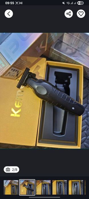 Trimmer Kemei 2299,0mm,profesionala de contur si barba