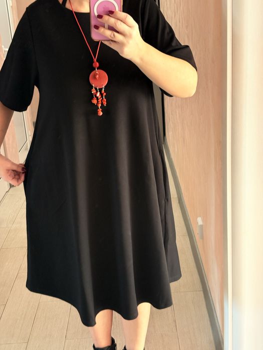 Рокля Reserved памучна