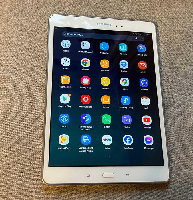 Tableta Samsung Tab A T555, 9.7, Quad-Core 1.2 GHz, 2GB RAM, 16GB, 4G
